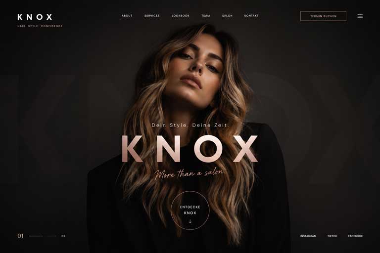 Website für Knox